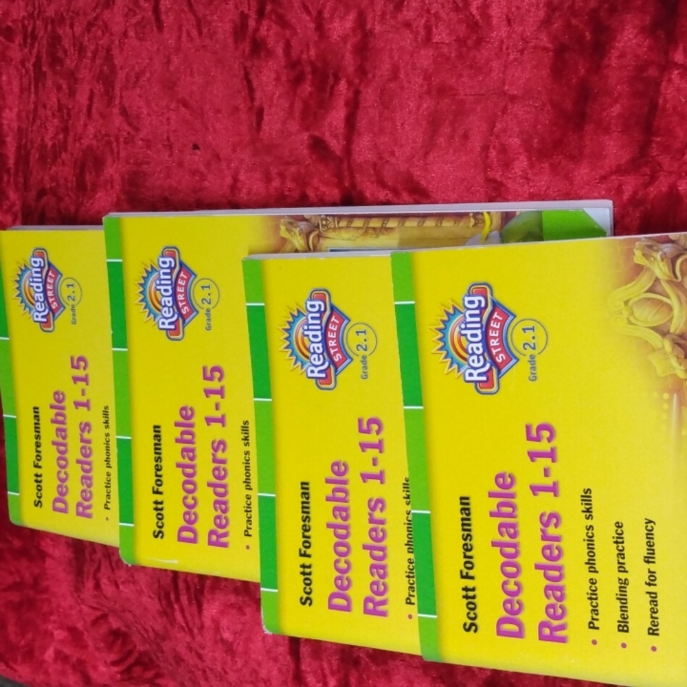 Scott Foresman Decodable readers 1-15 grade 2.1